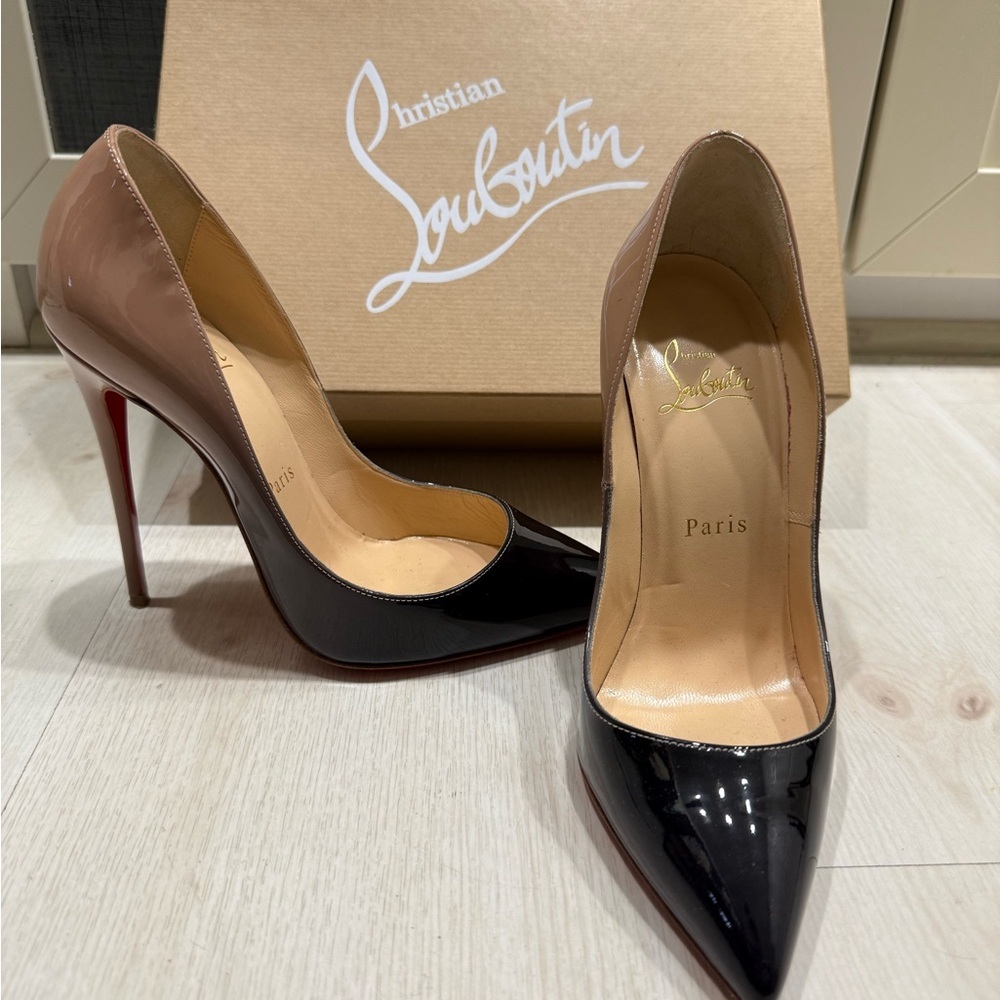 AUTHENTIC- LIMITED RELEASE Christian Louboutin Black Women's Shoes - Picture 2 of 9